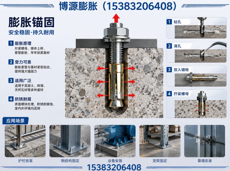 鸡泽县小头膨胀螺栓展示图